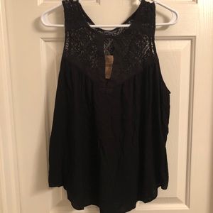 American eagle lace detail tank top